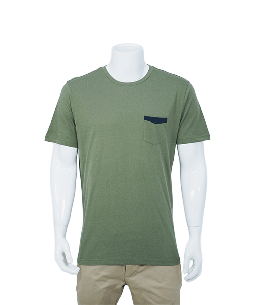 Round Neck Pocket T-Shirt DTS 3056